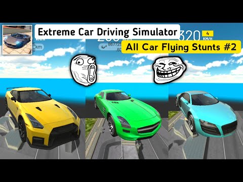 Extreme Car Driving Simulator All Cars Flying Stunt 2021 #2 - Best Mobile Car Game