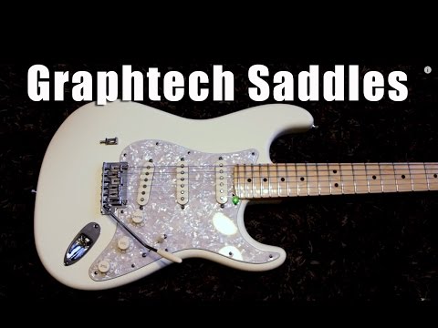 Graphtech TUSQ Stratocaster Guitar Saddles