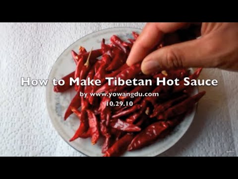 Sepen: How to Cook Tibetan Hot Sauce