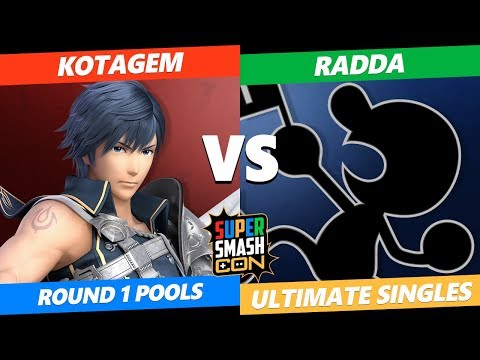 SSC 2019 SSBU -  Kogatem (Chrom) VS SDI Radda (Game & Watch) Smash Ultimate Round 1 Pools