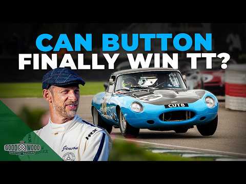 Jenson Button buys car to win the RAC TT at Goodwood