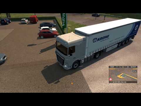 Euro Truck Simulator 2 ProMods #12 DAF XF Euro 6 - Krone Profi Liner - Frankfurt (D) - Koblenz (D)