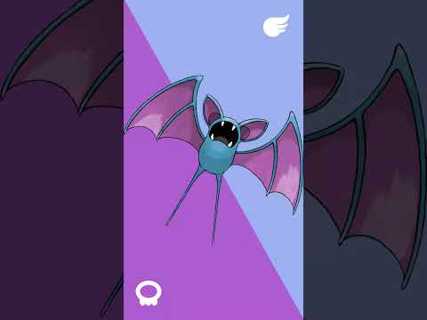 Nr. 0041 Zubat kompletter Pokedex Kanto Pokedex #pokemon #shorts #pokemonshorts