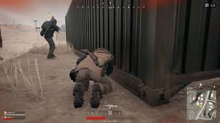 素手ＶＳ銃２人
