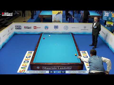 D'Amelio Emiliano VS Martinez Gonzalo - 25 World Championship 5-Pins 2022 Calangianus