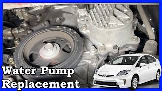 How to Fix P261B Code: Toyota Prius Water Pump Replacement 2010-2015