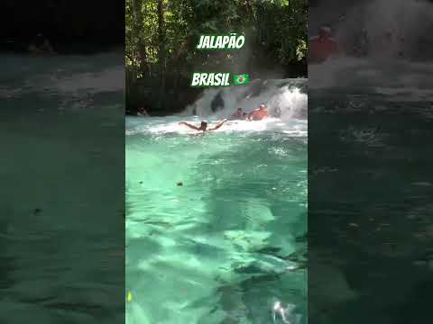 Cachoeira da Formiga, Jalapão, Brasil 🇧🇷 #jalapão #brasil #tocantins #shortsyoutube #cachoeira