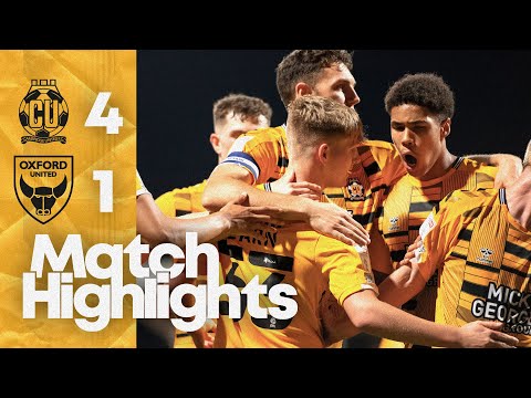 Match Highlights | Cambridge United 4-1 Oxford United