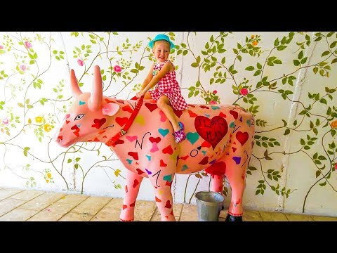 Funny Stacy at a farm and playground compilation