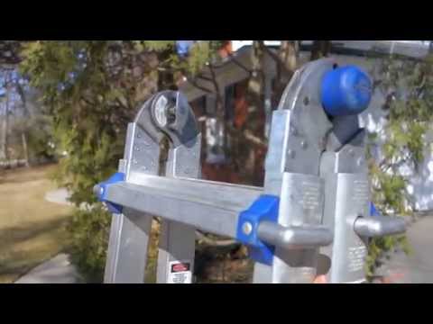 Werner 22ft. Telescoping Multi-Position Ladder Review - Little Giant