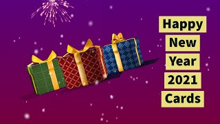 Happy New Year 2021 Cards _  [Latest] Beautiful Handmade Happy New Year Card Idea