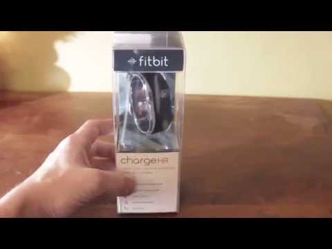 Fitbit Charge HR - Unboxing and First Impressions