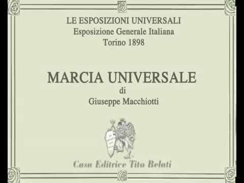 EXPO 1898 TORINO – MARCIA UNIVERSALE