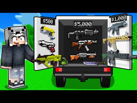 SİLAH SATICISI OLDUM 🔫💥 - Minecraft