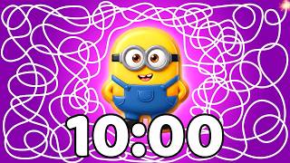 10 Minute Timer 💥 | Minions Cookie Bomb Timer | Countdown Surprise!