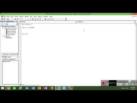 Connect SQL via VBA - Excel VBA Macros Training in Hindi