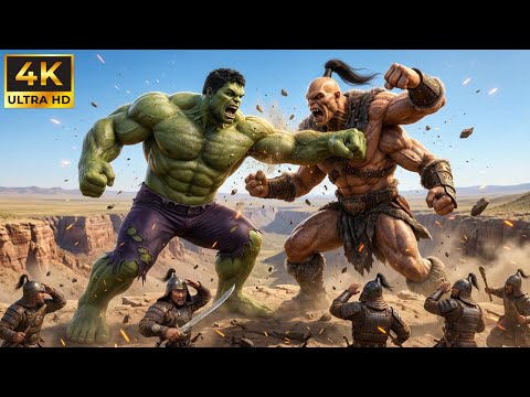 Hulk vs Goro | The Classic Battle to Rescue the Mongolian Princess from the Four-Armed Monster