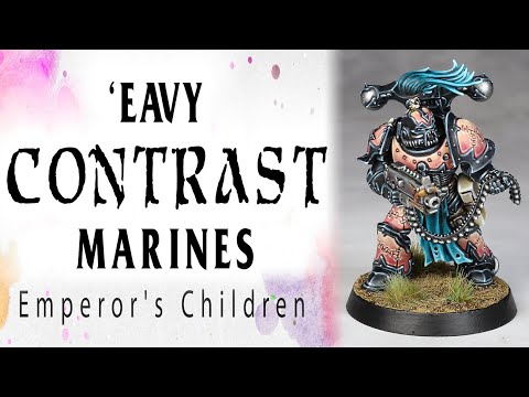 'Eavy Contrast Marines - Emperor's Children