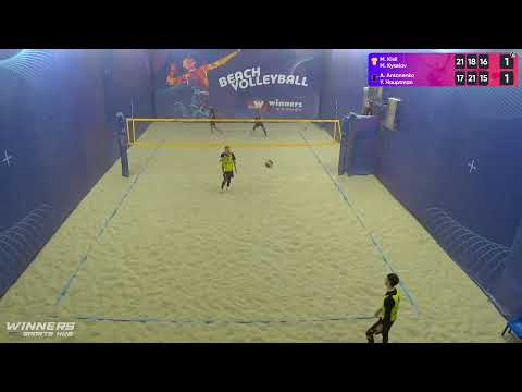 21:00 M. Kisil / M. Kyselov - A. Antonenko / Y. Hauptman 22.02.2023 | Winners Beach Volleyball