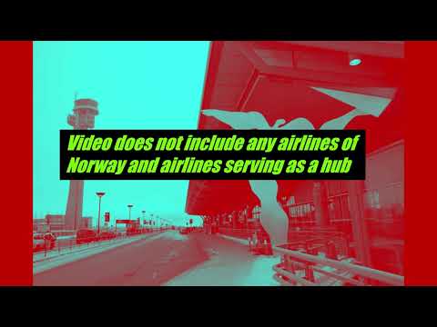 List of international airlines serving Oslo (August 2023 Report)