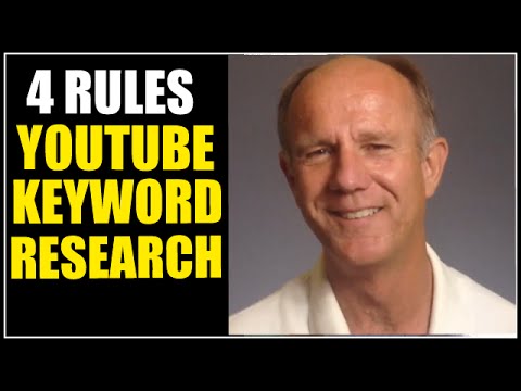 YouTube Keyword Research - The 4 Most Important Rules