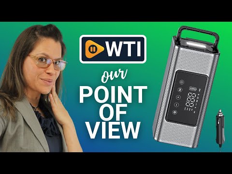 Tire Inflator Portable Air Compressor - WTI product video review