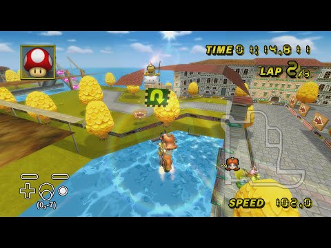 New Ultra Shortcut on DS Delfino Square [MKWii TAS]