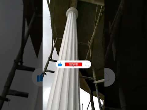 Casting 20mm White GRC Column, Compressive Strength: 30 Mpa