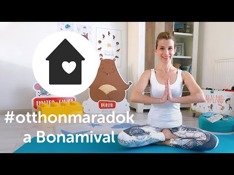 #otthonmaradok a Bonamival 🏠 | Gyerekjóga Bánhidi Dórival, a Jógakaland alapítójával