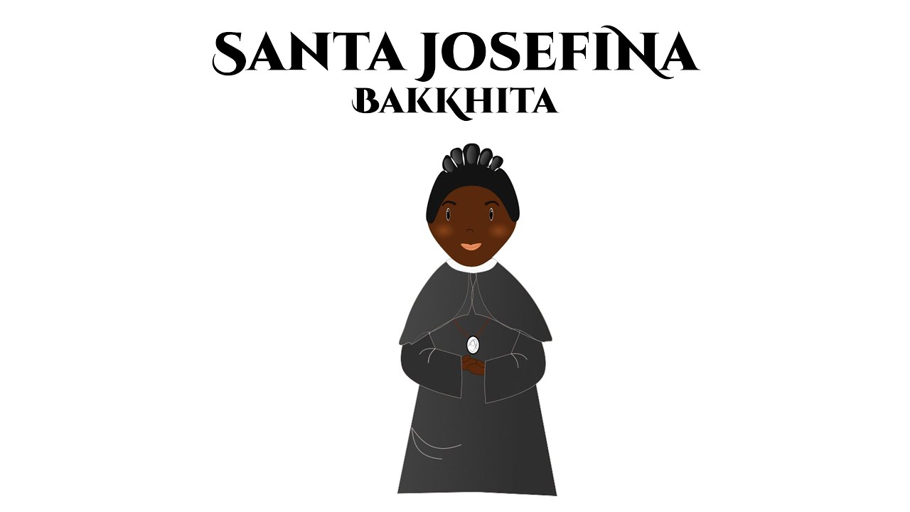 SANTA JOSEFINA BAKHITA | DESENHOS BÍBLICOS | CATEQUESE