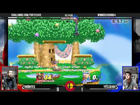FGF5 - RiR|Nite$ (Captain Falcon) Vs. YF|SSB100 (Olimar) - Singles WR4 - Smash 4