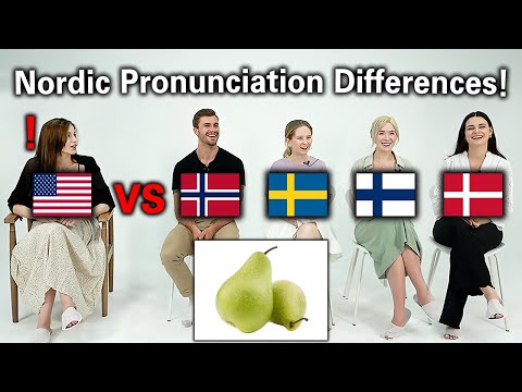 American was shocked by Word Differences in Nordic Languages!! (Sweden, Norway, Finland, Denmark)