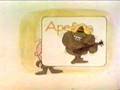 Classic Sesame Street Letter A Animation Ape