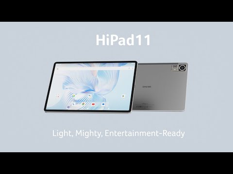 CHUWI HiPad 11: 10.95" Entertainment Tablet with Unisoc T616 and Android 14 OS