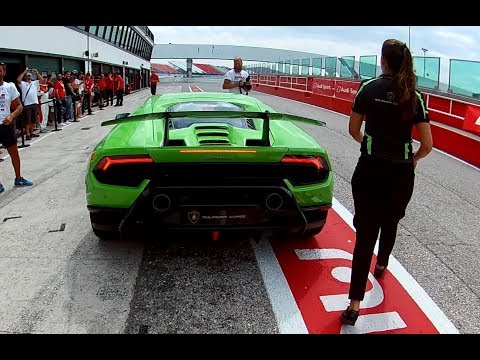 Lamborghini Huracan Taxi Drive @ Misano - WDW 2018