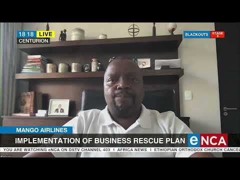 Mango Airlines Implementation of business rescue plans