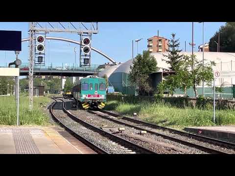 ALn 663 in manovra a Siena 06/05/2023