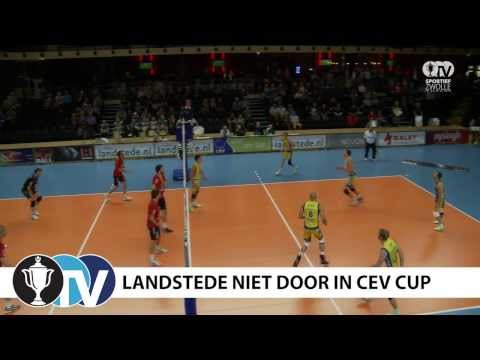 Sportief Zwolle - Landstede Volleybal niet door in CEV Cup