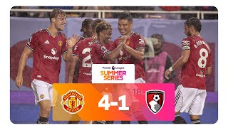 Download lagu Man Utd Cruise to WIN over Bournemouth | MUN 4-1 BOU | 2025 Premier League Summer Series Highlights mp3