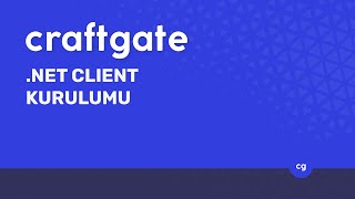 Craftgate - .NET Client Kurulumu