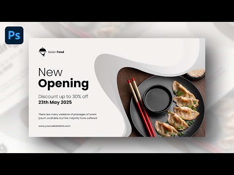 Business Banner Design in Adobe Photoshop