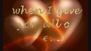 All of me - Blake with Lyrics
