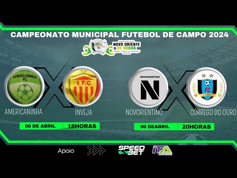 Terceira Rodada Campeonato Municipal  de Futebol de Campo de NOVO ORIENTE DE MINAS.