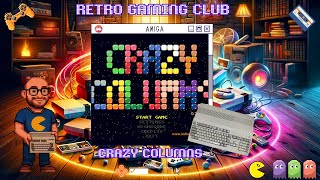 Crazy Columns | Amiga | Addictive Retro Puzzle Challenge! 💎🎮| Review & Gameplay