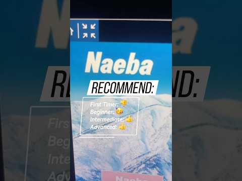 Naeba Ski Resort Ski Map Analysis Japan EP3
