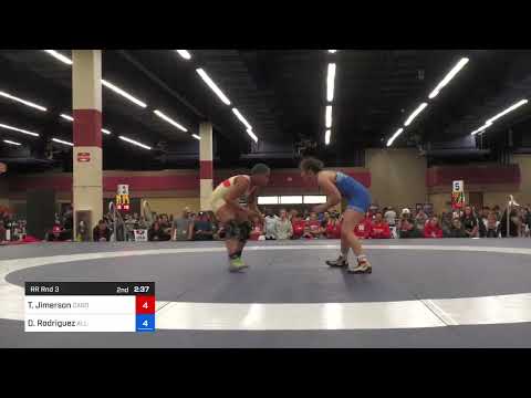 68 Kg Rr Rnd 3 - Tiera Jimerson, Cardinal Wrestling Club Vs Destiny Rodriguez, All-Phase Wrestling