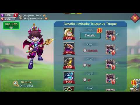 DIABINHA:DESAFIO LIMITADO AUTOMÁTICO FASE 1: DIABINHA SEM A CAVALEIRA