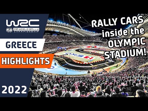 Olympic Stadium of Athens Special Stage | EKO Acropolis Rally Greece 2022