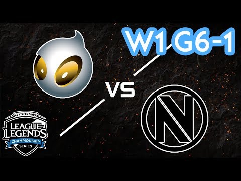 Team Dignitas vs Team EnVyus Game 1 | S7 NA LCS Summer 2017 Week 1