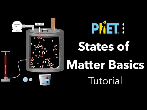 Phet States Of Matter Basics Tutorial